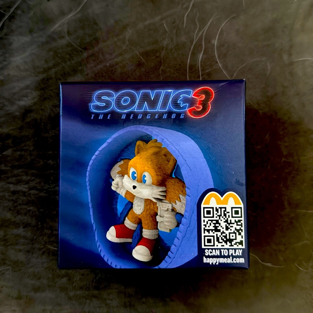 Sonic 3 Tails mini action figure